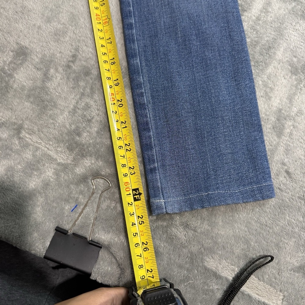 Diesel Skinzee Women's Jeans 27x32 (26x25) Blue Super Skinny Mid Rise Grunge - Picture 11 of 12